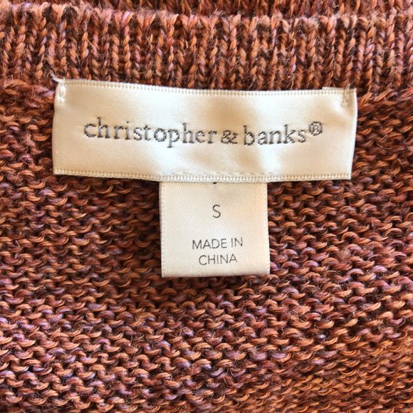 4/$25 Christopher & Banks Lightweight Cardigan - Picture 6 of 8